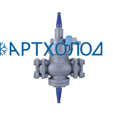 Сервоприводный клапан с пилотным управлением после себя OPRV-1N DN40 (соленоид на открытие) Dofun Сервоприводный клапан с пилотным управлением после себя OPRV-1N DN40 (соленоид на открытие) Dofun
