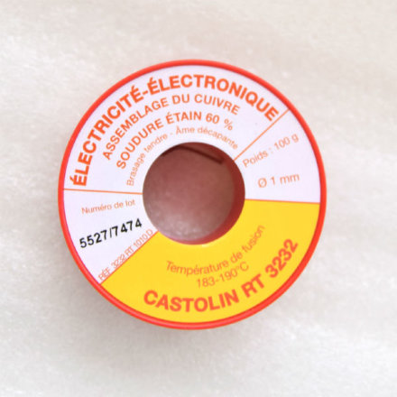 Припой Castolin RT 3232, д.1,0мм упак.100гр. 652204 / 3232RT1010D Castolin Припой Castolin RT 3232, д.1,0мм упак.100гр. 652204 / 3232RT1010D Castolin