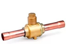 Вентиль шарововый со штуцером SBV(M)-JA5YHSY-1-S (ZBC-16s) Sanhua
