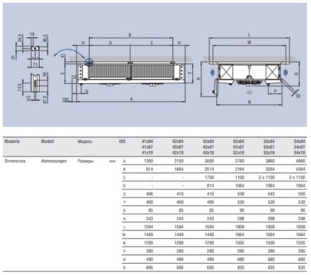 Воздухоохладитель (теплообменник) IDE 53B07 W24 ED ECO
